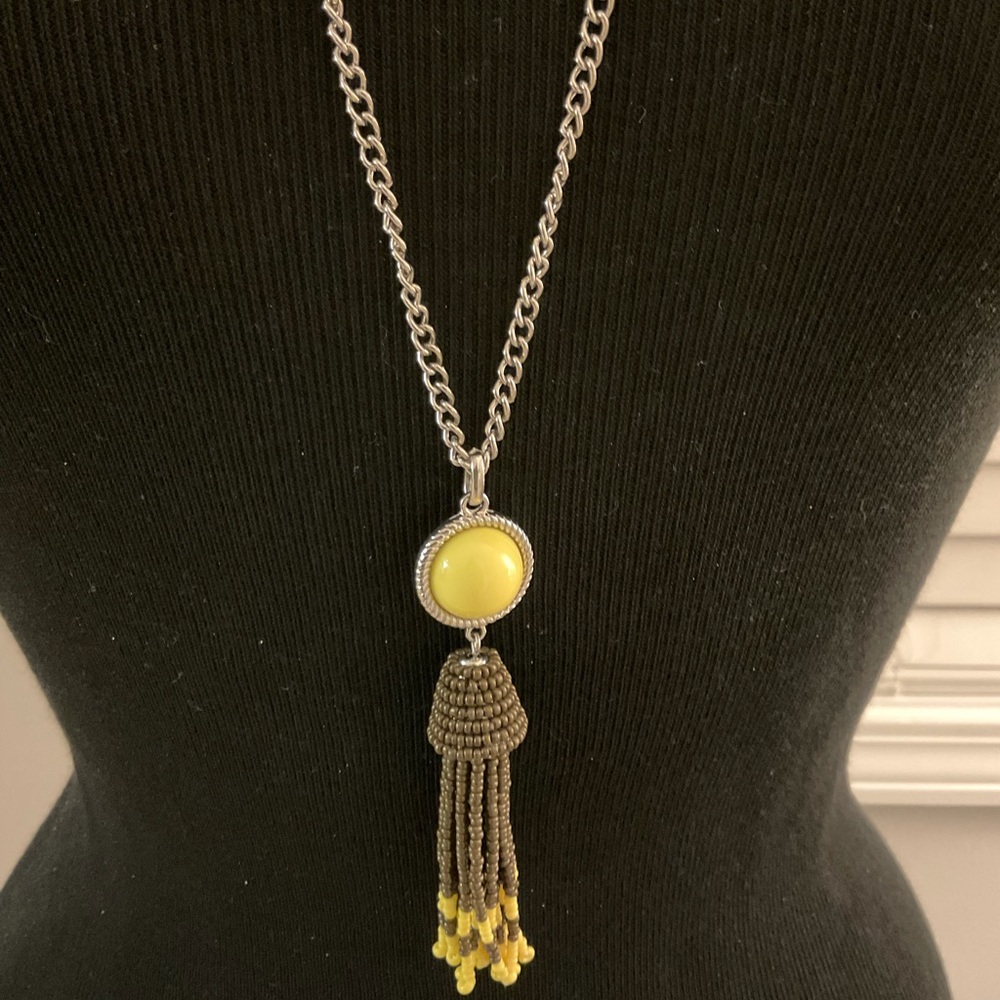 Tassel necklace